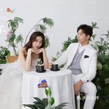 小清新绿植婚纱照浪漫来袭!