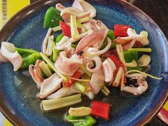 炒鱿鱼-老阿伯·闽南菜