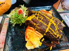 黄芥末牛仔骨蛋包饭-阿飛冰室(下沙店)