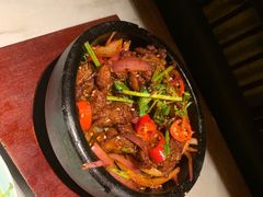石锅爆羊肉-绿茶餐厅(布吉万象汇店)