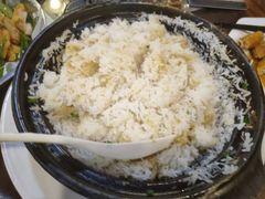 沙煲盐油饭-竹林农庄