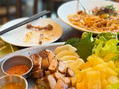 烤猪颈肉佐菠萝紫苏叶-Blac+Blac(中海环宇荟店)