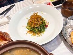 巧拌豆苗-四季民福烤鸭店(王府井灯市口店)