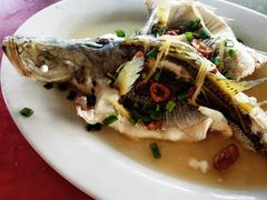 清蒸鲈鱼-炳哥美食