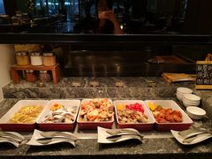 自助取餐区-金海湾自助餐厅(金陵饭店)