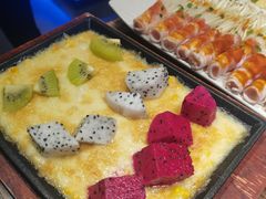 -明洞阿姨·韩式酱蟹烤肉·创意料理(三元桥店)