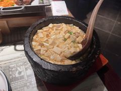 石锅鸡汤豆腐-绿茶餐厅(光谷世界城步行街店)
