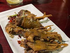 椒盐鸭锁骨-红尘再(安昌古镇店)