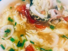 鱿鱼酸辣汤-老杨饭店(万科里店)