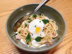 奶油培根半熟蛋意面-EN SPACE恩空间