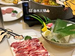 鲜牛肉-围炉夜话·潮汕卤水火锅(榕江店)