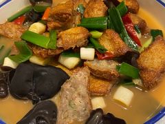 烧汁袈裟牛肉-宁夏国强手抓羊肉·清真菜(未央路凤三店)