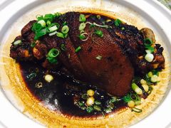 -老码头黑皮肘子锅包肉熏酱水饺(文政街店)