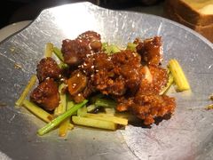 蒜香蜜汁排骨-绿茶餐厅(成都大悦城店)