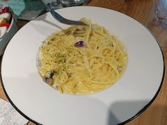 白汁蘑菇意面-麦甜创意轻食餐厅(西康路店)
