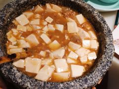 石锅鸡汤豆腐-绿茶餐厅
