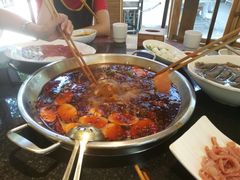 红汤-好汉锅园林秘制老火锅 柴火霸王鸡(金沙店)