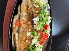 铁板烤鲫鱼-老黑板筋(顺义总店)