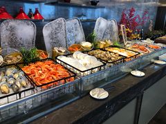 自助取餐区-云端西餐厅(南宁龙光那莲豪华精选酒店)