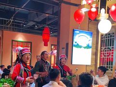 大堂-老滇山寨•云南特色菜•地方菜•民族风情歌舞表演(金碧店)