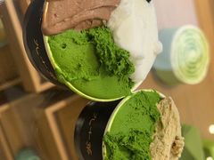 开心果抹茶双拼-九十葉·抹茶(南京·德基店)