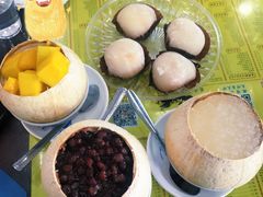 原只椰子双皮奶加红豆-民信老铺(华盖路店)