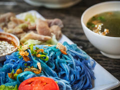 -蝶豆花蓝面条