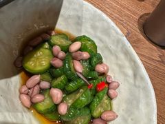 脆乳黄瓜拌花生-大盐帮川菜馆(长楹天街店)