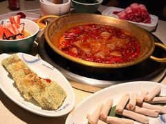 红油中辣锅底-小龙坎火锅(全球总店)