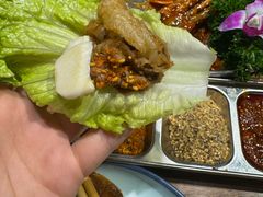 -明洞阿姨·韩式酱蟹烤肉·创意料理(三元桥店)