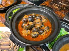 麻辣田螺酿肉-宝界普菲特湖畔酒店