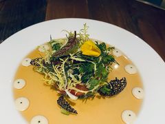 阿拉斯加帝王蟹配龙虾汤啫喱-AZUL by FUEL蓝色·法式酒馆(琶醍店)