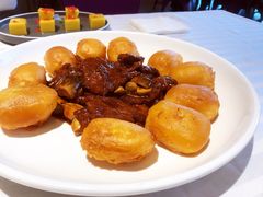 脆皮鲜奶拼蚝油牛肉-和记小菜(大宁店)