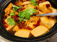 臭豆腐肥肠煲-小菜园新徽菜(宜兴八佰伴店)