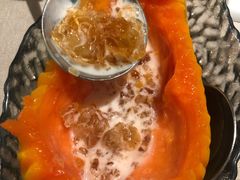 椰香桃胶炖木瓜-尚一汤·粤菜海鲜(环球港店)