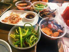 蒜苗-盟重烧烤(东瓜山创始店)