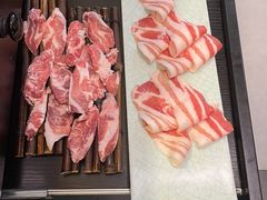 秘制黑猪五花-猪啊牛呀羊啊铜盘烤肉(正大广场店)