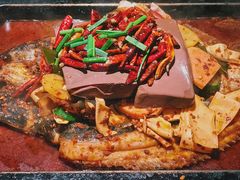 -探鱼·鲜青椒爽麻烤鱼(苏宁广场店)