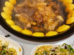 -小火炕铁锅炖鱼