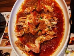 蒜蓉开边蒸大虾-九转小磨·非遗东北菜(群力店)