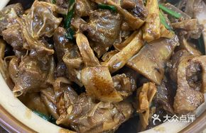 Bamboo Shoots Stewed with Green-Head Duck