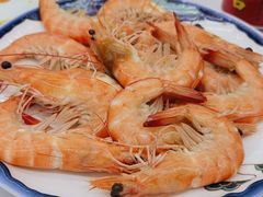 白灼鲜海虾-旺鲜渔港连锁餐厅·珠海特色美食地标(爱情邮局店)