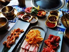 金会长鲜拌嫩牛肉-金会长自助海鲜·烤肉(人民广场店)