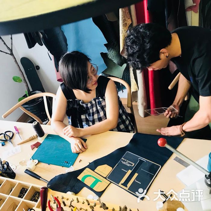 水陆草木手工皮具体验diy工作室图片-北京diy手工坊-大众点评网