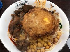 花市豌杂面加牛肉-花市豌杂面(民生路店)