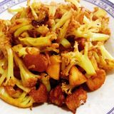 菜花炒肉
