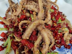 干煸鱿鱼须-逢春菜馆天津菜(胜利路店)