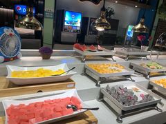 自助取餐区-快乐爱斯米牛排自助(吾悦广场店)