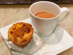餐后葡挞配奶茶-8餐厅(新葡京酒店)