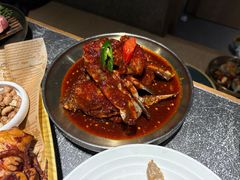 -草家酱蟹炭火烤肉店(珲春南路一店)